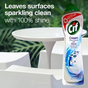 Limpieza del hogar Cocina natural Sparkling Clean CIF Cream (Reino Unido) 500ML Botella blanca Crema Limpiador de superficies multiusos - Product Image 5