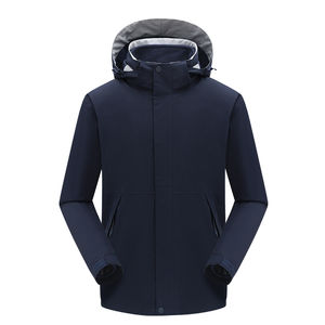 Veste d'hiver imperméable chauffante ultra chaude pour homme, coupe-vent respirante à capuche pour le camping en plein air, la randonnée - Product Image 2