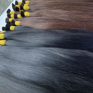 ผมต่อจากมนุษย์ผมธรรมชาติสำหรับทำผมมีสไตล์ทุกสี30นิ้ว - Product Image 3