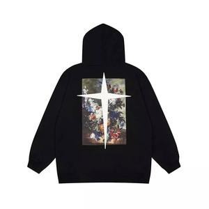 Sudaderas Con Capucha Para Hombre,เสื้อมีฮู้ดพิมพ์ลายพัฟผ้าฝ้ายแบบมีซิปสั่งทำปี3D - Product Image 1