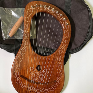 Wholesale High Quality 10 <strong>Strings</strong> Musical Instrument <strong>Lyre</strong> <strong>Harp</strong> Ancient 16 Metal <strong>Strings</strong> <strong>Lyre</strong> Best <strong>Lyre</strong> <strong>Harp</strong> - Product Image 5