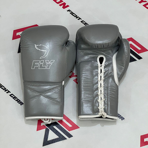 Gants de boxe d'entraînement personnalisés de haute qualité en cuir véritable Gants de boxe d'entraînement personnalisés Logo personnalisé Gants de combat - Product Image 5