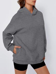 Sudadera con capucha de gran tamaño para mujer personalizada de alta demanda Ropa informal El mejor material usado Sudaderas con capucha de gran tamaño transpirables para mujer - Product Image 3