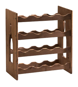Cantinetta in Legno Scuro 16 Posti 42x25x50h cm - Product Image 1