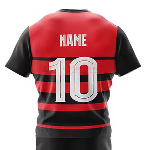 Uniformes de Rugby Personalizables de Dos Piezas, Transpirables, de Alta Calidad y Precio Razonable, Tejido Ligero para Competencia - Product Image 5
