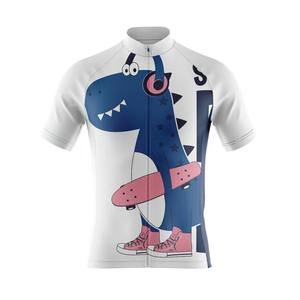 Maillot de Ciclismo de Manga Corta Estampado para Hombre, para Bicicleta de Carretera o Montaña, Transpirable, de Nailon, Ropa Deportiva - Product Image 3
