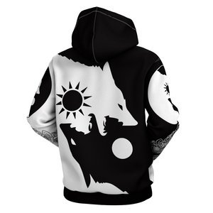 Sweat-shirts unisexes à imprimé graphique personnalisé, 100% polyester, en molleton tricoté respirant, épais, à capuche, surdimensionnés, impression 3D en relief, grandes tailles pour hommes - Product Image 2