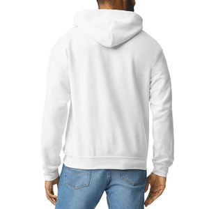 Full Zip Men <b>Hoodies</b> Classic <b>Cardigan</b> Style Sweatshirt Dual Pocket Cotton Fleece Casual Outerwear Winter Warm Hooded Top - Product Image 4