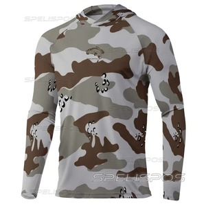 EM hecho a medida 50 + protección UV hombres capucha manga larga ropa de pesca camiseta de pesca ropa de pesca secado rápido transpirable 2025 - Product Image 1