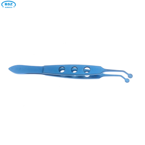 Pinzas de Ojos Manuales de Alta Calidad al por Mayor, Pinzas de Masaje para Párpados, Instrumentos Quirúrgicos de Acero Inoxidable de Grado Médico con Certificación CE - Product Image 4