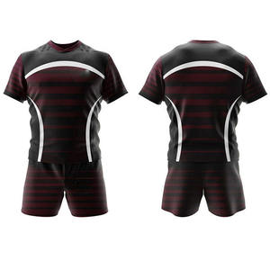 Camiseta de Rugby Unisex para Adultos, Sublimada con Logotipo Personalizado IRSA SPORTS, Spandex/Poliéster 100g, Transpirable, Antibacteriana y de Secado Rápido - Product Image 1