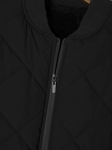 Boomletcorp Coated <b>Canvas</b> High Quality Winter Waterproof Reversible Windproof Plus Size Men's Quilted <b>Jacket</b> - Product Image 3