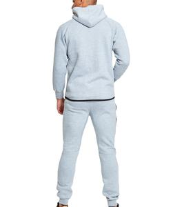 Último personalizado hombres elegante Panel Zip through polar chándal al por mayor de lujo impreso ropa deportiva de invierno - Product Image 5
