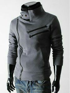 Sweat-shirt à capuche pour homme, qualité supérieure, décontracté, pour le bureau, bicolore, entièrement personnalisable, écologique, imperméable - Product Image 6