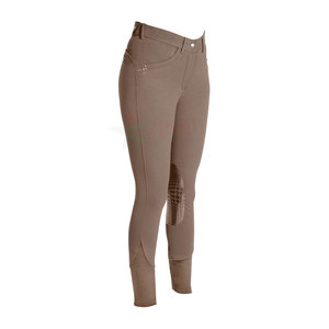 <b>Equestrian</b> Full Seat Riding Tights with Waterproof Silicone Breeches Horse Riding Leggings Top in Eco Material Baselaye Tights - Product Image 6