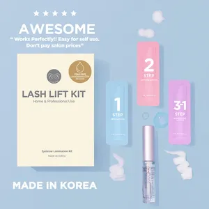 Ultima versione di aggiornamento del Kit di sollevamento delle ciglia CLIONE lozione permanente per ciglia di spedizione veloce in vendita Made in korea