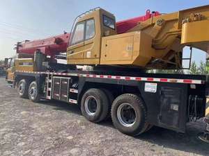 Grue à flèche télescopique Sany STC500E5 de 50 tonnes avec moteur pour la construction en montagne, grue sur camion d'occasion - Product Image 3