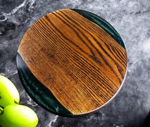 Plateau de service en bois et résine, plateau de service en bois et résine de qualité supérieure personnalisé au meilleur prix - Product Image 1