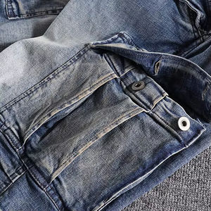 Nouvelle Vente Tendance Hommes Haute Qualité Shorts En Denim Tailles Hommes Taille Élastique Denim Pas Cher Prix Hommes Denim Court Nouvelle Arrivée En Gros - Product Image 6