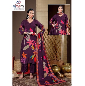 Elegante Traje Kurti Tradicional para Mujer, Diseño Étnico y Moderno, de Secado Rápido, Elástico y Sin Arrugas, Ideal para Oficina y Bodas - Product Image 1