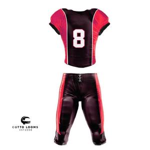 Fournisseur en gros de maillot de football américain OEM léger et respirant et de tissu à mailles uniforme de conception professionnelle - Product Image 2