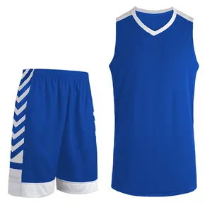 Plus Size Best Selling Men Fashion Basketball Uniform Set Top Quality Basketball Uniform Latest Design In Factory Made