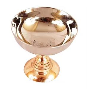 Tazón de metal de aspecto premium para servir helado, postre, vajilla de restaurante. - Product Image 2