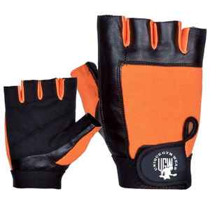 UNIQUE GYM WEAR Guantes de Entrenamiento de Cuero Personalizados con Soporte para Muñeca y Cierre de Tirón para Levantamiento de Pesas en el Gimnasio - Agarre Fuerte con Acolchado de Silicona - Product Image 5