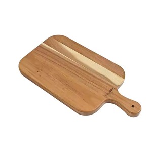 Planche à découper en bois naturel pour la cuisine, la préparation des aliments, la découpe, planche en bois durable pour les légumes, la viande, les fruits - Product Image 4