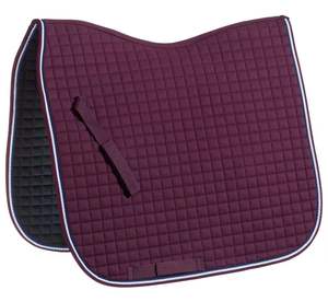 Dernier modèle de tapis de selle pour cheval en tissu premium coloré, personnalisé pour le saut d'obstacles, en coton et polycoton, respirant, confortable et polyvalent - Product Image 6