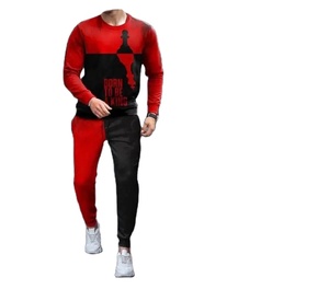 Nueva llegada al por mayor de alta calidad 100% algodón chándales de Pakistán Jogger dos piezas conjuntos de chándales para los hombres - Product Image 4