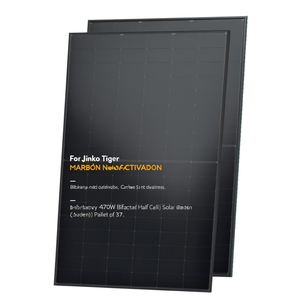 แผงโซลาร์เซลล์ Jinko Tiger Neo N-Type 470W แบบสองหน้า ครึ่งเซลล์ - บรรจุ 37 แผงต่อพาเลท - Product Image 2