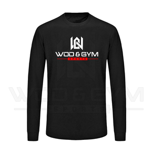 เสื้อออกกำลังกายรัดรูปสำหรับผู้ชายเสื้อยืดออกกำลังกายผ้าโพลีเอสเตอร์100% - Product Image 5