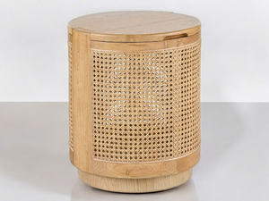 Cesta de mimbre tejida a mano, cesta de almacenamiento de mimbre portátil 3 set hogar Baño sala de estar almacenamiento, regalo de inauguración de la casa - Product Image 2