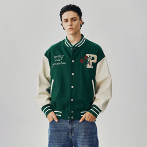 Top Trending Venta caliente de los hombres Varsity College Chaquetas Venta al por mayor Varsity Jacket Logotipo personalizado Plain Letterman Varsity Jacket - Product Image 1