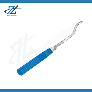 Capener Lamina Gouge à poignée inversée en acetal bleu Suregrip, 245 mm de largeur, 11 mm, en acier inoxydable, instruments chirurgicaux manuels - Product Image 2