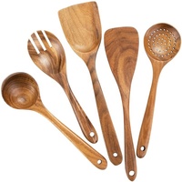 Groothandel PSI WD.1094 Natuurlijke Keukenblad Teak Acacia Mango Hout Hoge Kwaliteit Moderne Natuurlijke Polijsting Aangepaste Logo Houten Spatel