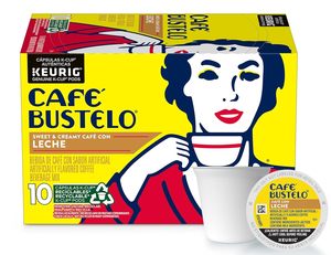 Café Bustelo Café con Leche Doux et Crémeux, 10 dosettes Keurig K-Cup - Product Image 4