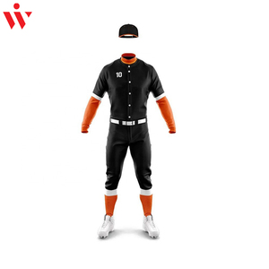 Conjunto de ropa deportiva de béisbol y softbol por sublimación personalizada de alta calidad, camiseta informal transpirable para adultos, el mejor precio al por mayor - Product Image 4