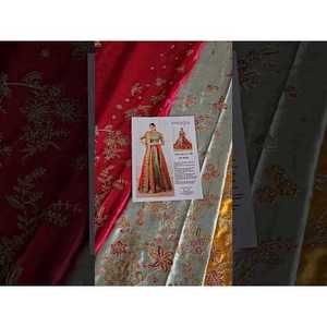 Vestido de Novia Maxi Bordado Estilo Barroco, Corte A, SF-4036-TC-1406 - Product Image 2