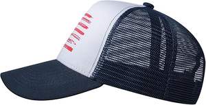 หมวกแก๊ปตาข่ายโพลีเอสเตอร์ 100% ปรับขนาดได้ สำหรับพิมพ์ลายแบบซับลิเมชั่น พร้อมพิมพ์นูน สำหรับผู้ใหญ่ แบบยูนิเซ็กซ์ - Product Image 3