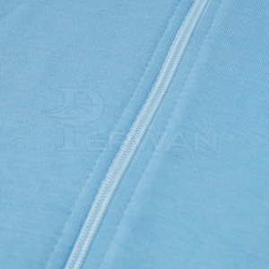 Sudaderas con Cremallera para Hombre al por Mayor, 100% Algodón, Transpirables, de Secado Rápido, Colores Personalizados, Impresión Digital, Ligeras, de Color Sólido - Product Image 2