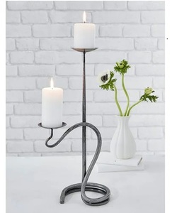 Precio bajo Venta caliente Festival de Navidad Candelero de metal decorativo Ceanterpiece. - Product Image 2