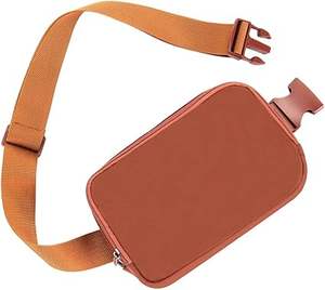 Riñoneras cruzadas con bolsillos con cremallera, impermeables, para viajes al aire libre, senderismo, riñoneras, riñoneras transpirables, bolsa deportiva para el pecho - Product Image 6