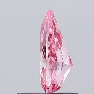 Diamant rose vif fantaisie certifié IGI, cultivé en laboratoire, taille poire, diamant non monté pour la vente en gros de bijoux fins - Product Image 2