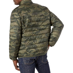 Vente en gros Veste de luxe coupe-vent chaude d'hiver Veste bouffante brillante pour hommes Veste extérieure en duvet épaisse pour homme - Product Image 3