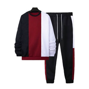 Survêtements pour hommes OEM Survêtements personnalisés Mode décontractée Survêtement coupe ample Vêtements de rue d'extérieur Ensemble de survêtements pour hommes - Product Image 1