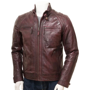 Top Trending <b>Winter</b> Warm OEM Design Slim Fit <b>jacket</b> for men Men's Leather <b>Jacket</b> Breathable Fashion for Men - Product Image 3