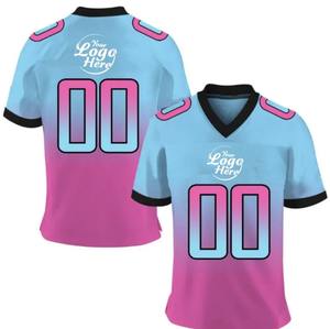 Maillot de rugby à col en V logo personnalisé pour hommes survêtement confortable respirant décontracté à manches courtes survêtement de l'équipe de rugby - Product Image 3