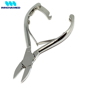 กรรไกรตัดเล็บสแตนเลสสำหรับงานหนักสำหรับดูแลเท้าอุปกรณ์ทำเล็บมือที่หนาและใช้ podiatry - Product Image 4